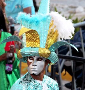 Carnival man carnival costume photo
