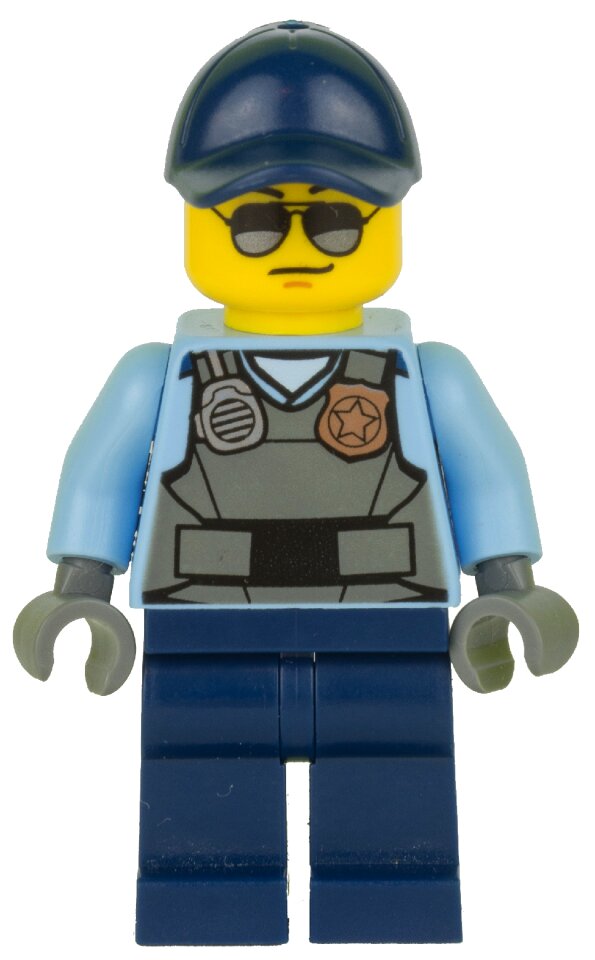 Figurine police policeman