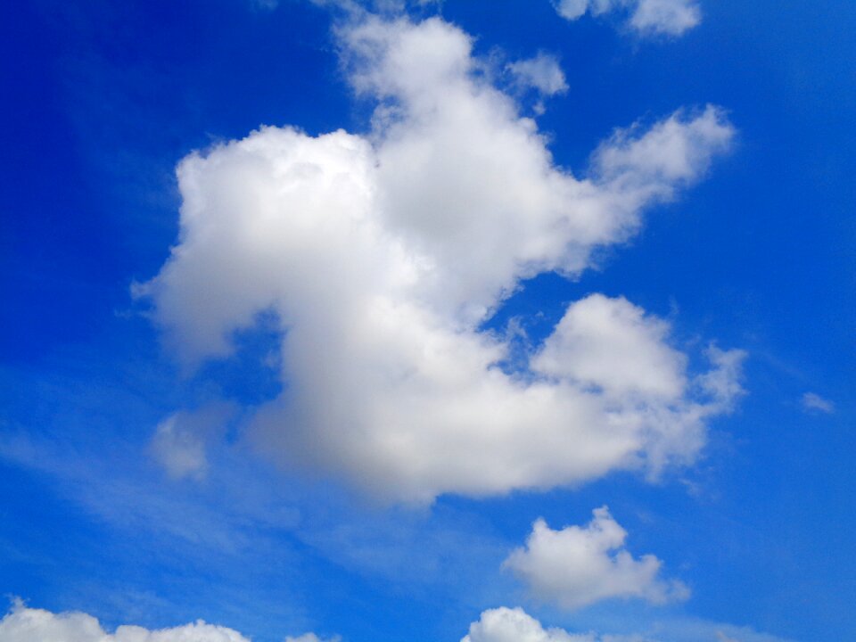 Clouds blue sky sky