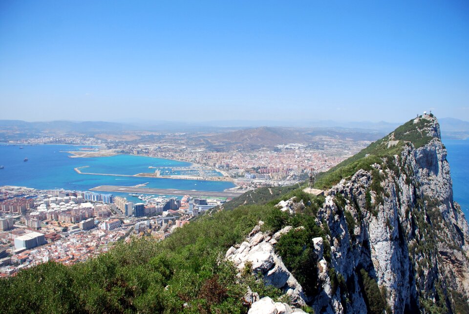 Aerial view panorama landscape