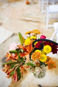Romantic bridal ceremony