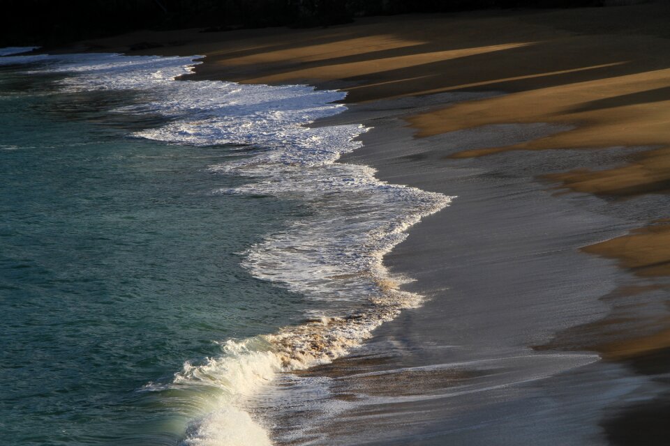 Water sand movement