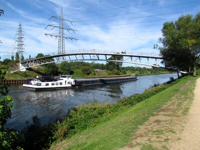 Ship water idyllic