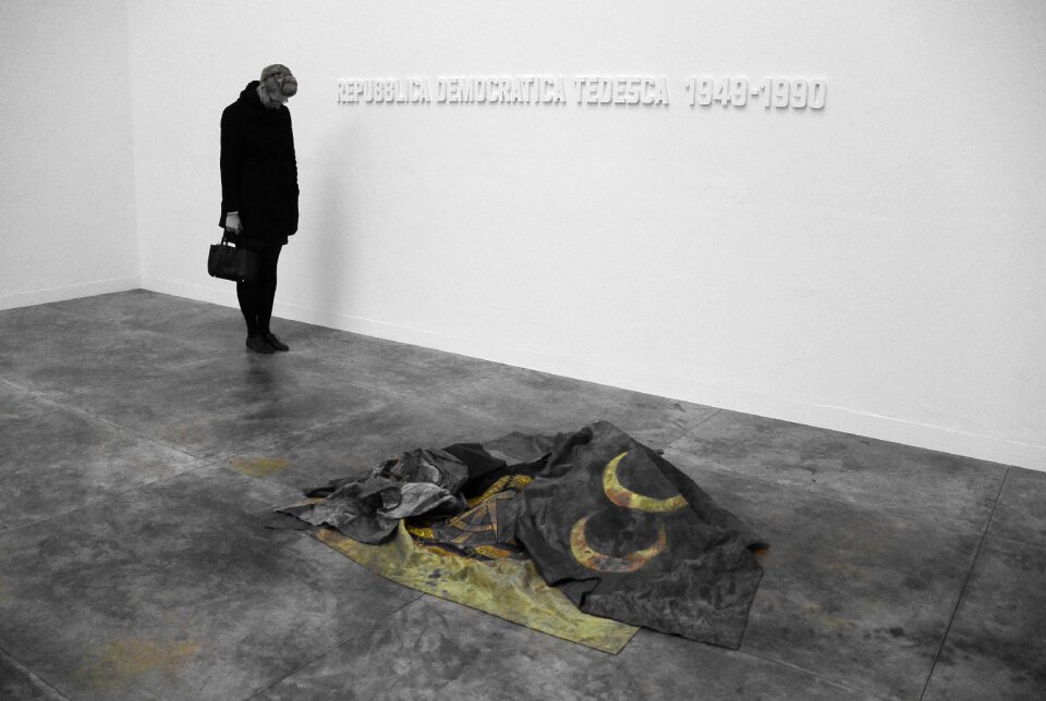 Art installation mourning