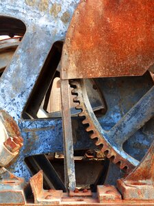 Rusty old iron