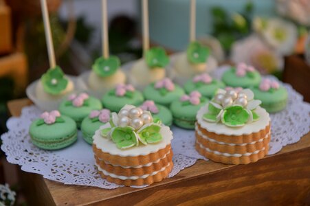 Biscuit macaron fete