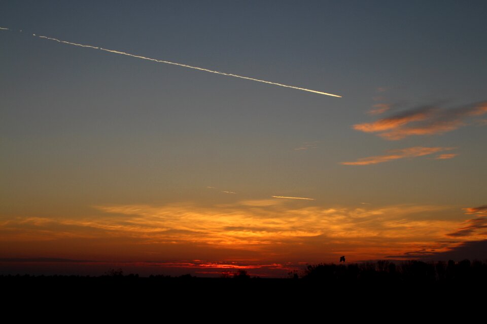 Sky cloud in the evening