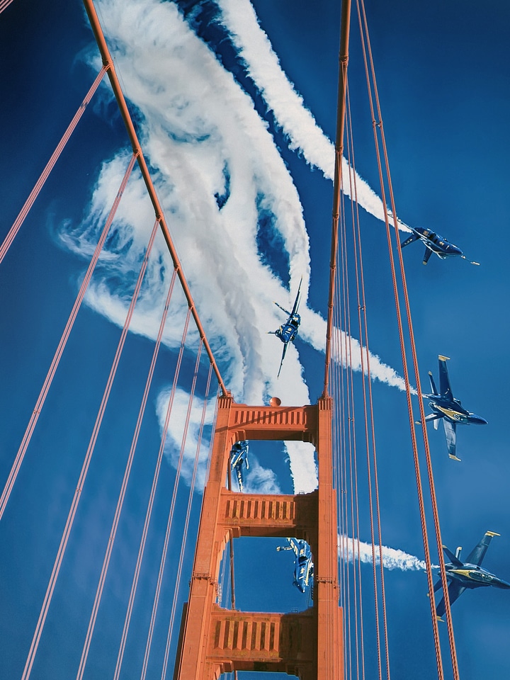 Jets air show san francisco photo