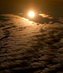 Sky cloud red photo