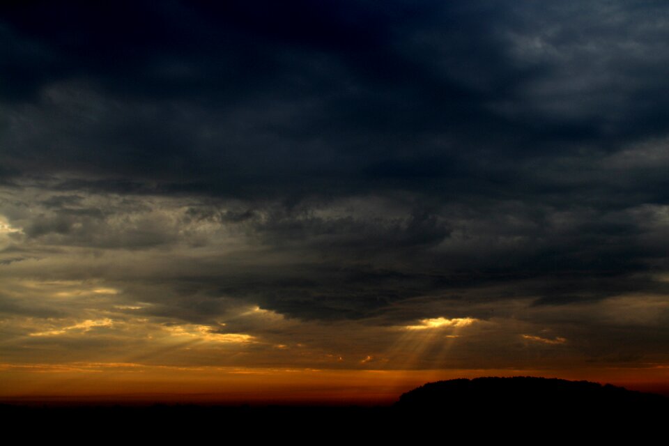 Sun sky landscape