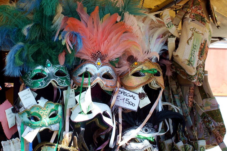 Mask carnival decoration
