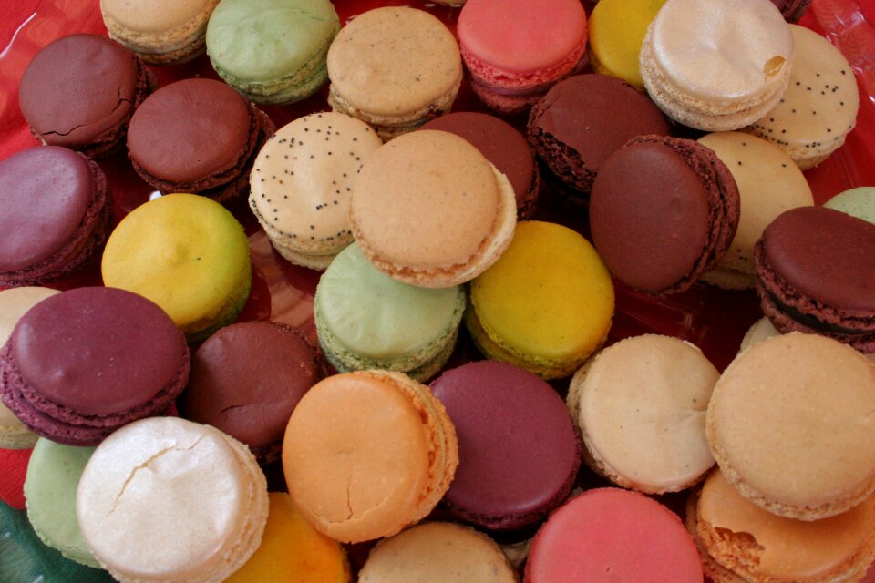 Dessert gourmand multicolor