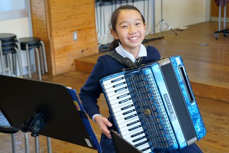 Kids music accordion