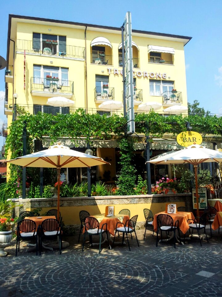 Lake garda holiday colorful
