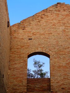 Ruin industrial architecture abandoned