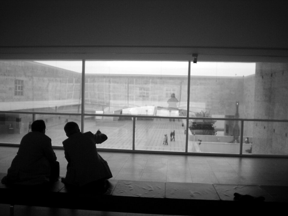 Museum expo shadows