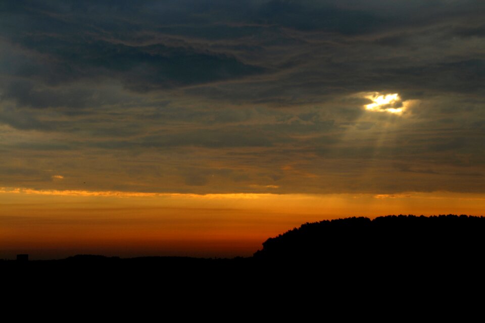 Sun sky landscape