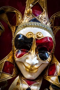 Venetian masquerade costume photo