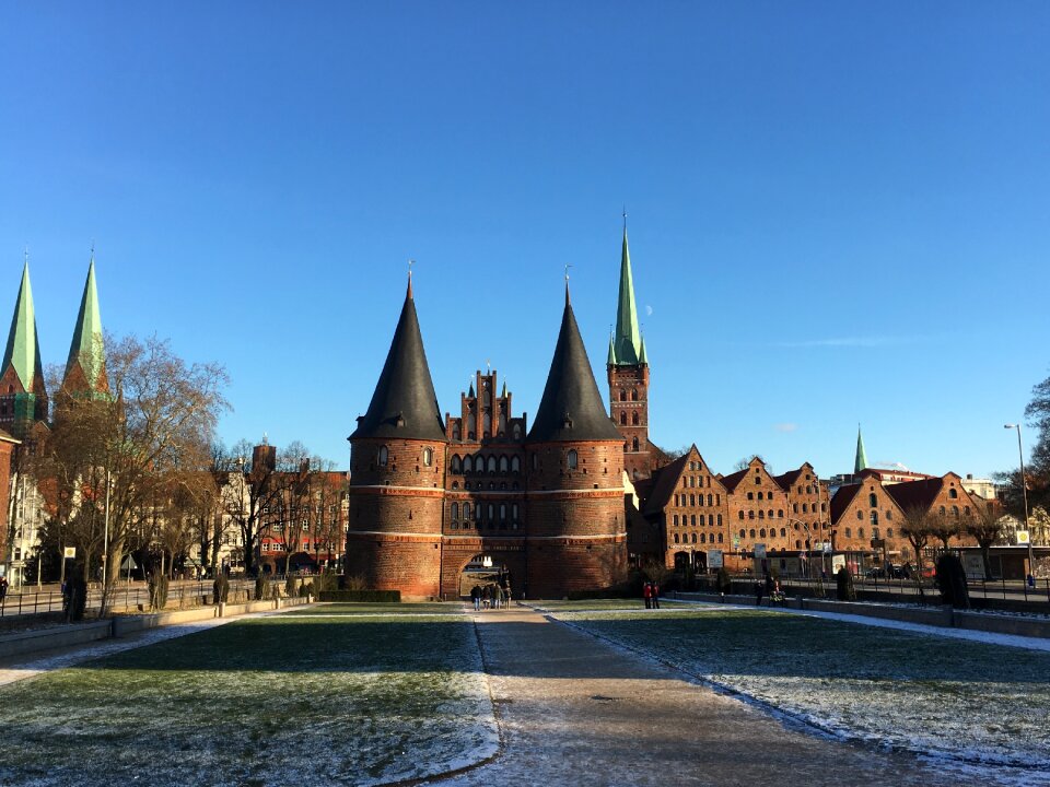 City gate hanseatic city tourist attraction