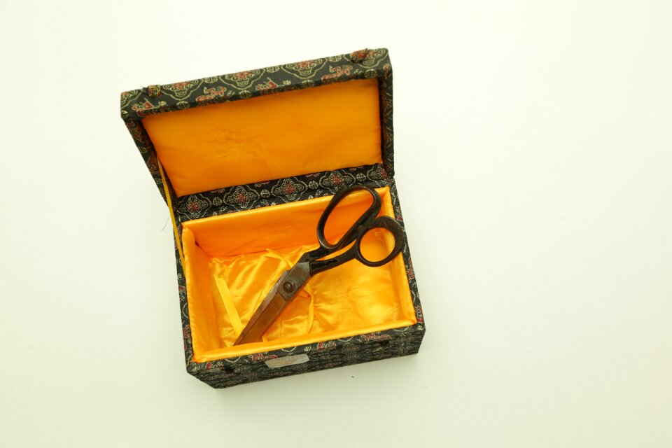 Scissors tissue seamstress