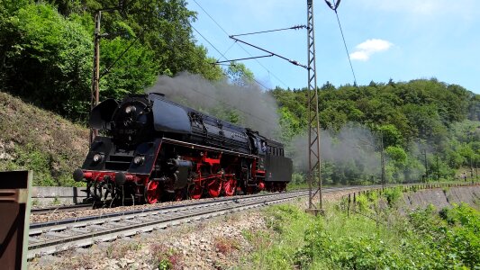 Geislingen-climb fils valley railway kbs 750 photo