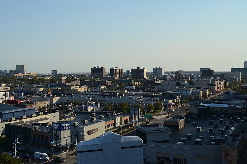 New jersey building skyline photo