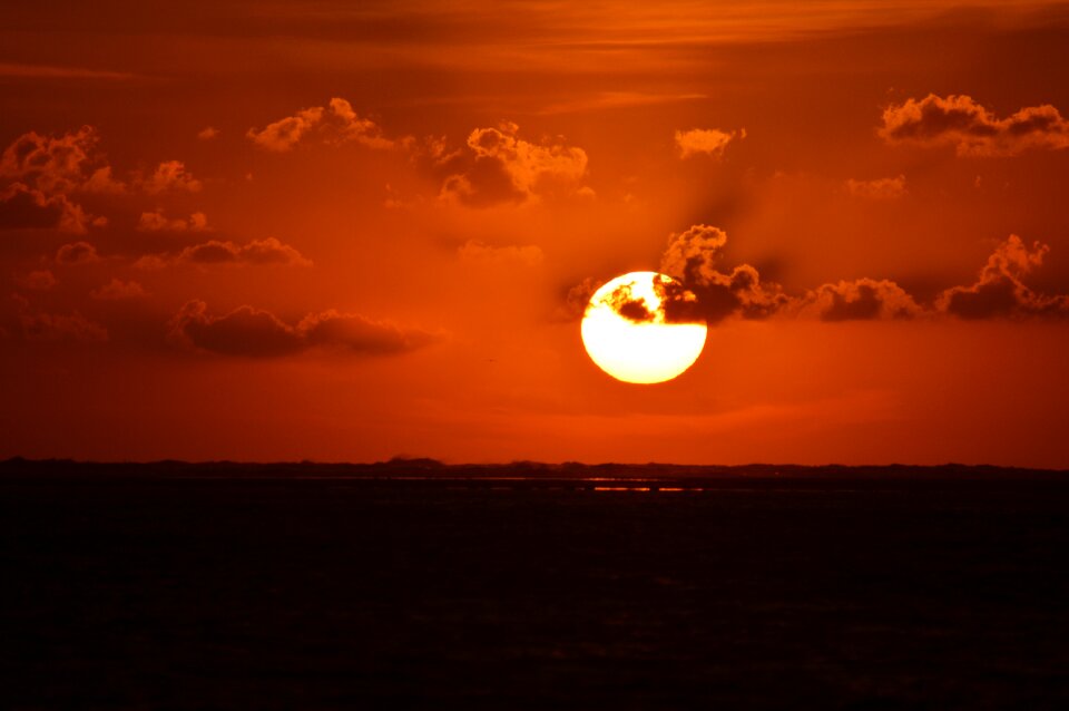 Abendstimmung summer beach