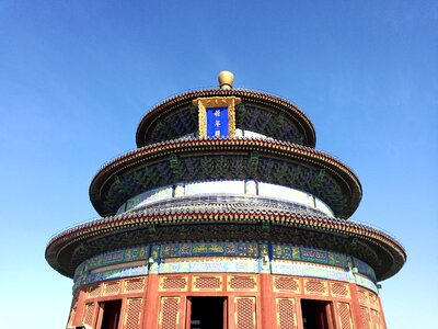 The temple of heaven the magnificent the solemn photo