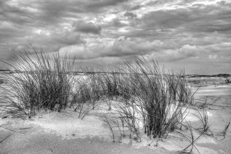 Clouds coastal landscape water