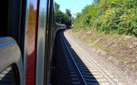 Silberlinge regional train transfer