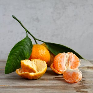Mandarin fresh food photo