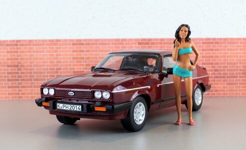 Model diorama auto