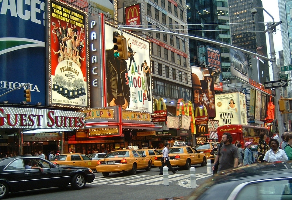 Midtown cityscape new york