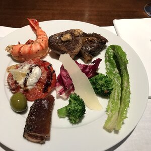 In the evening buffet hotel