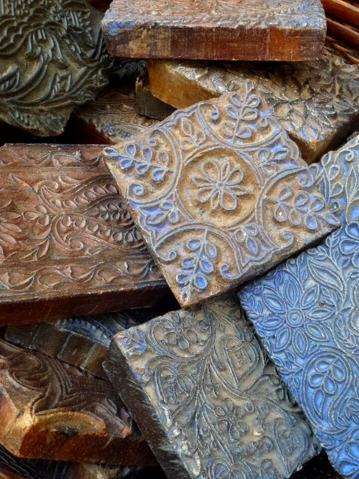 Textile old wood