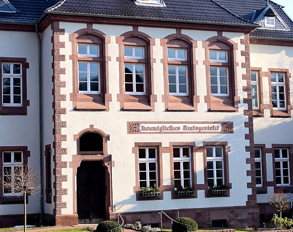 Royal amtsgericht historic building architecture