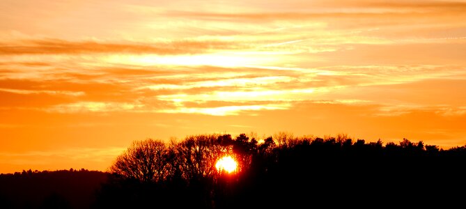 Sunset evening sky sky