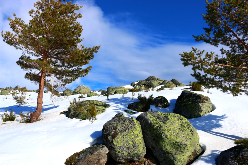 Landscape mountain serra da estrela