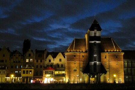 The old town poland architecture