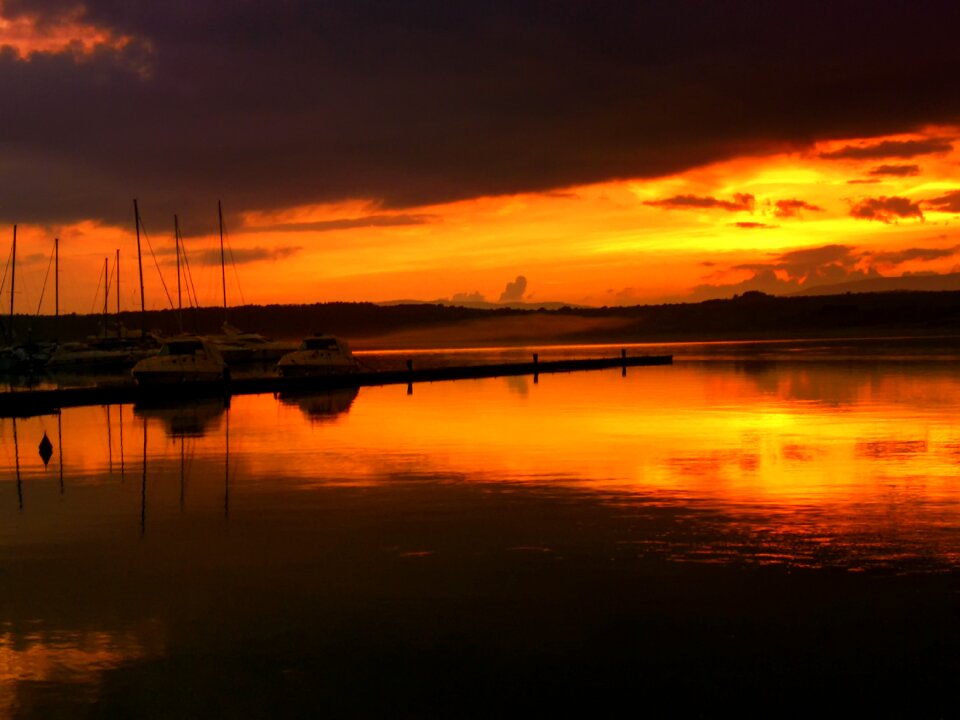 Sea abendstimmung rest