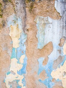Plaster cement demolished color