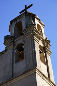 Religion bell tower cross-country