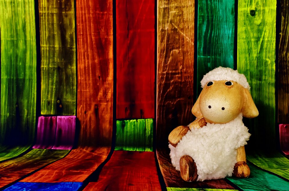 Cute background kunterbunt
