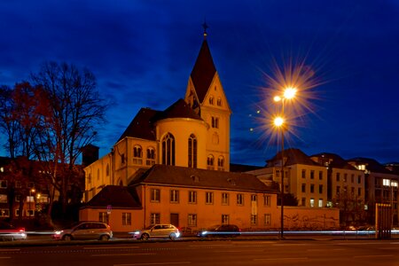 Romanesque church kölner building building photo