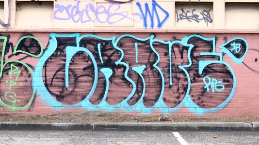 Degraded grunge wall