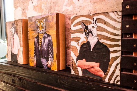 Image mural face