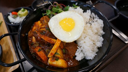 Spicy ribs food photography dining