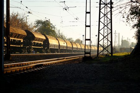 Sun train transport photo