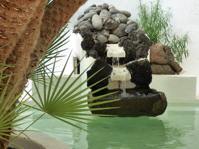 Nature water rocks