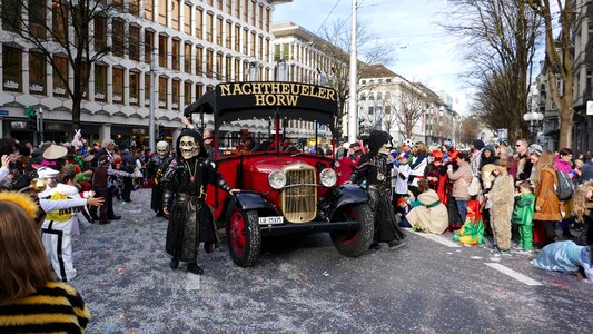 Mask costume panel